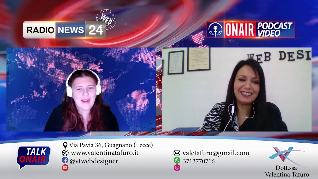 Valentina Tafuro su Radio News 24 - On Air