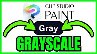 How To GRAYSCALE In Clip Studio Paint (QUICK & EASY) 2026 screenshot 4