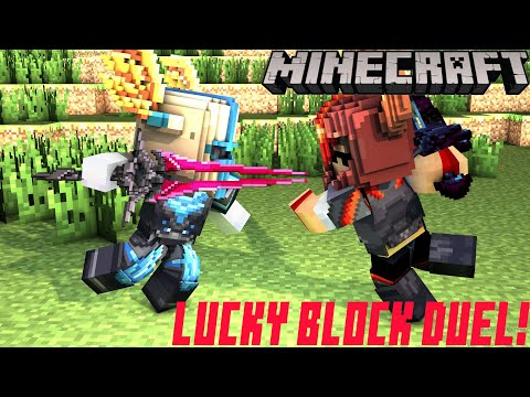 Minecraft Lucky Block Duel!! Vs @NikaTMG