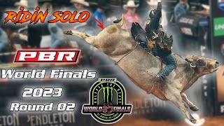 A Noite dos Touros 🐂 Ridin&#39; Solo Derrubou Denner Barbosa 🏆 PBR Finals 2023