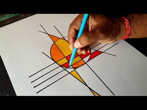Origami Abstract Art for Kids | AllFreePaperCrafts.com