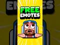 How To Get Emotes For FREE in Clash Royale