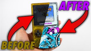 The Game Boy Color You WISH You Had as a Kid! | GBC IPS Mod In-Depth Tutorial