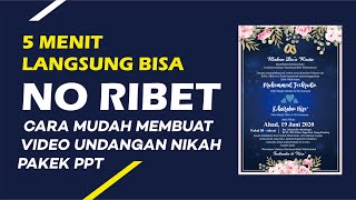 CARA MEMBUAT UNDANGAN NIKAH screenshot 1