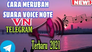 CARA MENGUBAH SUARA VOICE NOTE TELEGRAM - CARA UBAH VN DI TELEGRAM