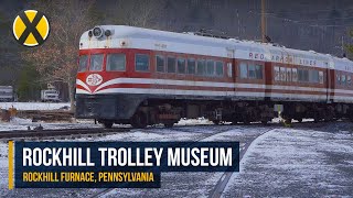 Winter Running At The Rockhill Trolley Museum