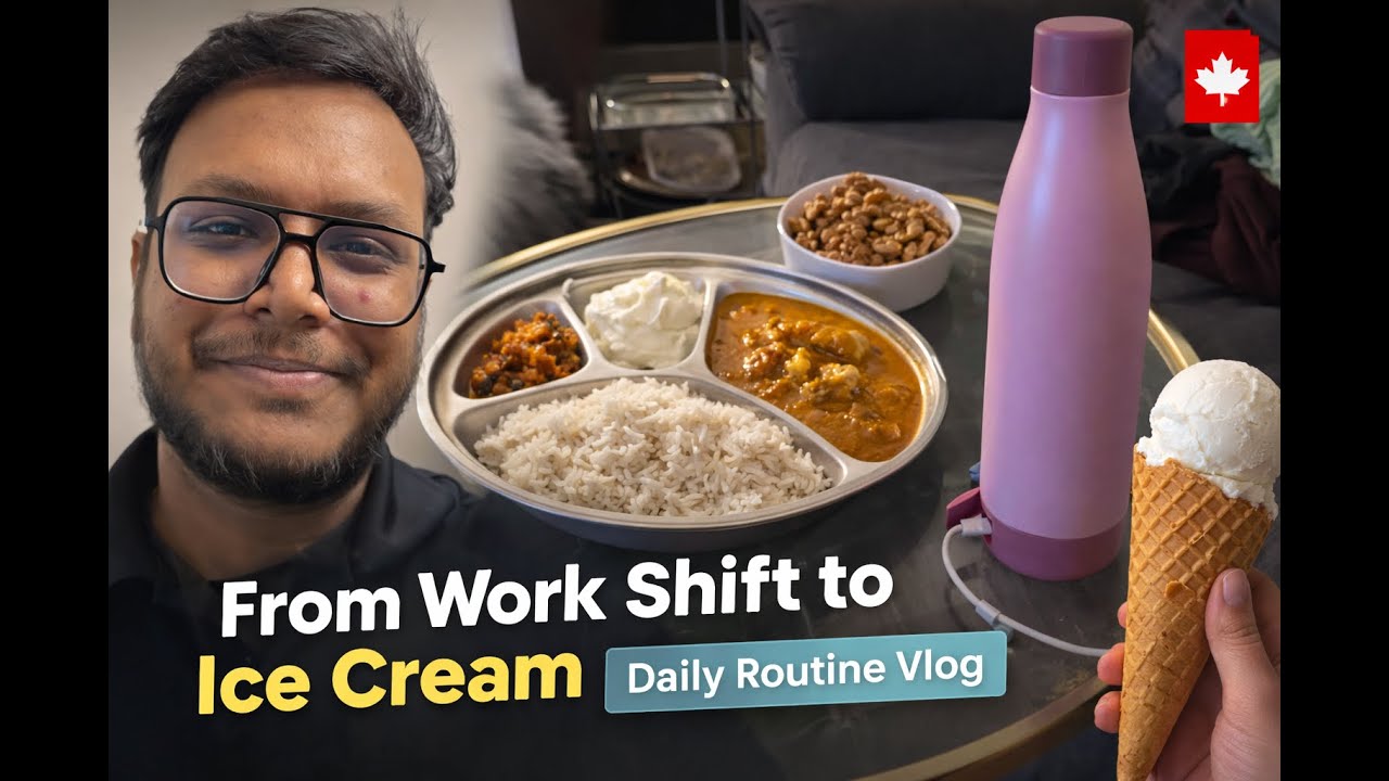 From Work Shift to Ice Cream | Daily Routine Vlog