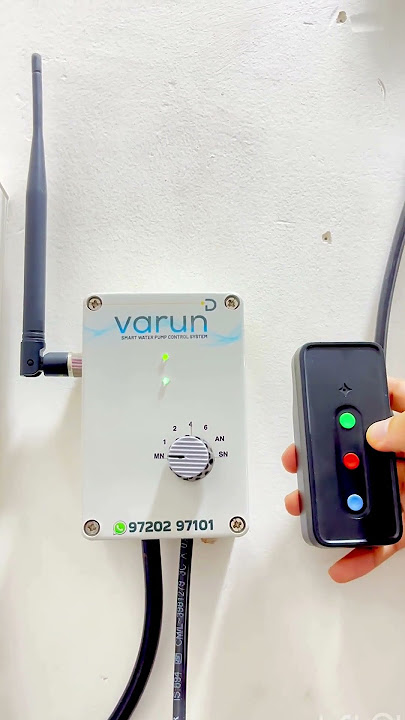 How to Use Underrun/ Dry Run Feature in Varun Pump Controller | GSM Remote Pairing Tutorial