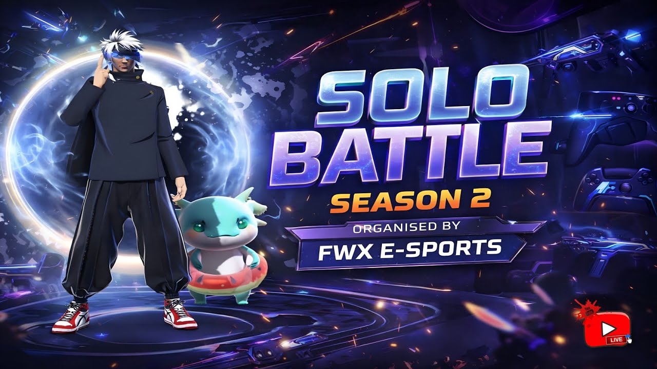 [🔴LIVE] SOLO BATTLE SEASON 2 || KNOCKOUT STAGE DAY 3 || ON REALME GT 2 PRO
