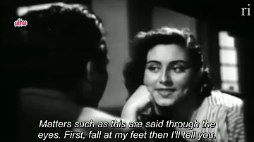 Jaane Kahan Mera Jigar Gaya Ji from Mr. and Mrs. 55 (1955) [Song - ENGLISH SUBS]