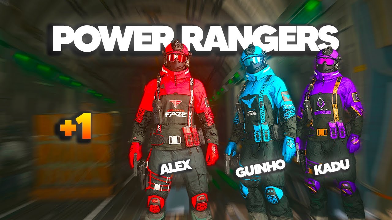 OS POWER RANGERS da REBIRTH em AÇÃO! 👑 - YouTube