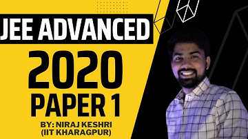 Part #2 | JEE ADVANCED 2020 | Paper 1 | JEE Advanced Revision Series | Maths Solution | Niraj Keshri