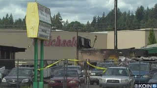 Triangle Motors fire suspicious; owner questioned