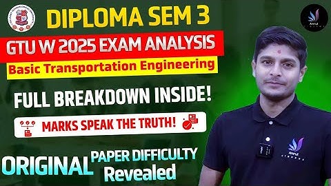 Paper Review BTE | Amrut Classes | GTU Winter 2025 Exam