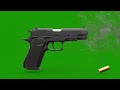 Firing Green Screen | HandGun Firing Green Screen