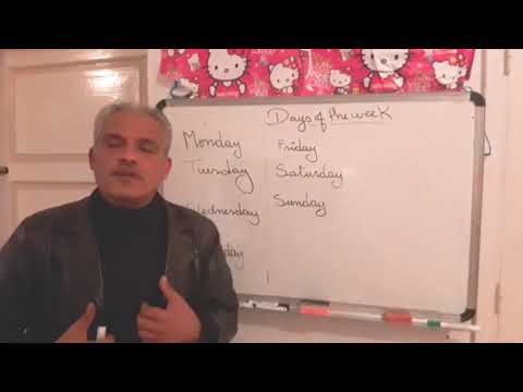 Days of the week..performed by Brahim belhoudi..Jawhra Sousse