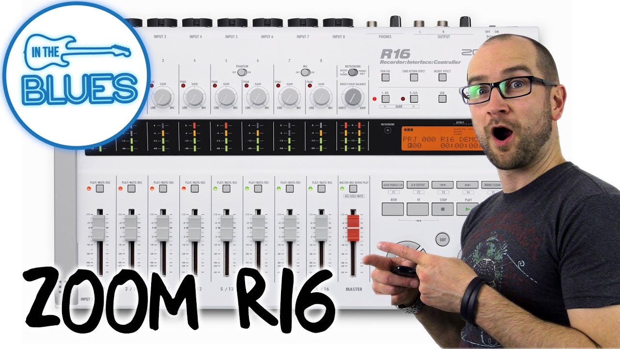 ZOOM R16 Recorder / Interface / Controller Demo & Review