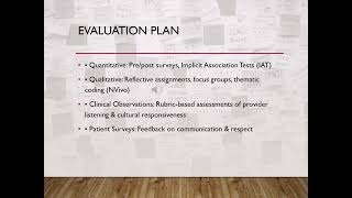 Grant Proposal :Implementing a Black Maternal Health Curriculum in Medical Education