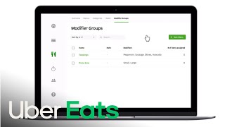 How to Set Conditional Modifier Pricing | Uber Eats