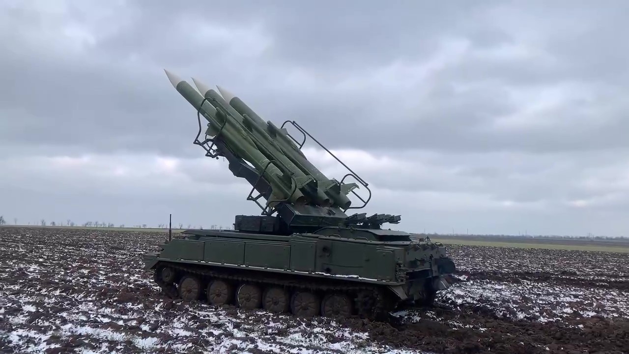 Ukraine - XX.12.2025. The Soviet 2K12 Kub In Service With The 156th Anti-Aircraft Missile Regiment.