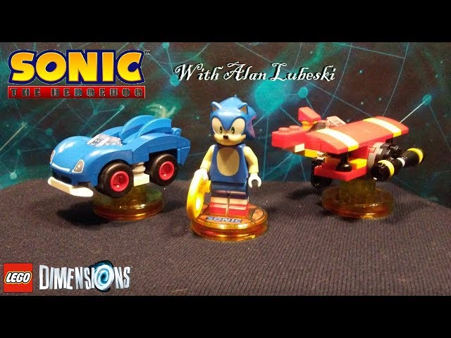 Lego® Dimensions 71244 Sonic Hedgehogs Speedster Car Tornado Plane Level  Pack👾