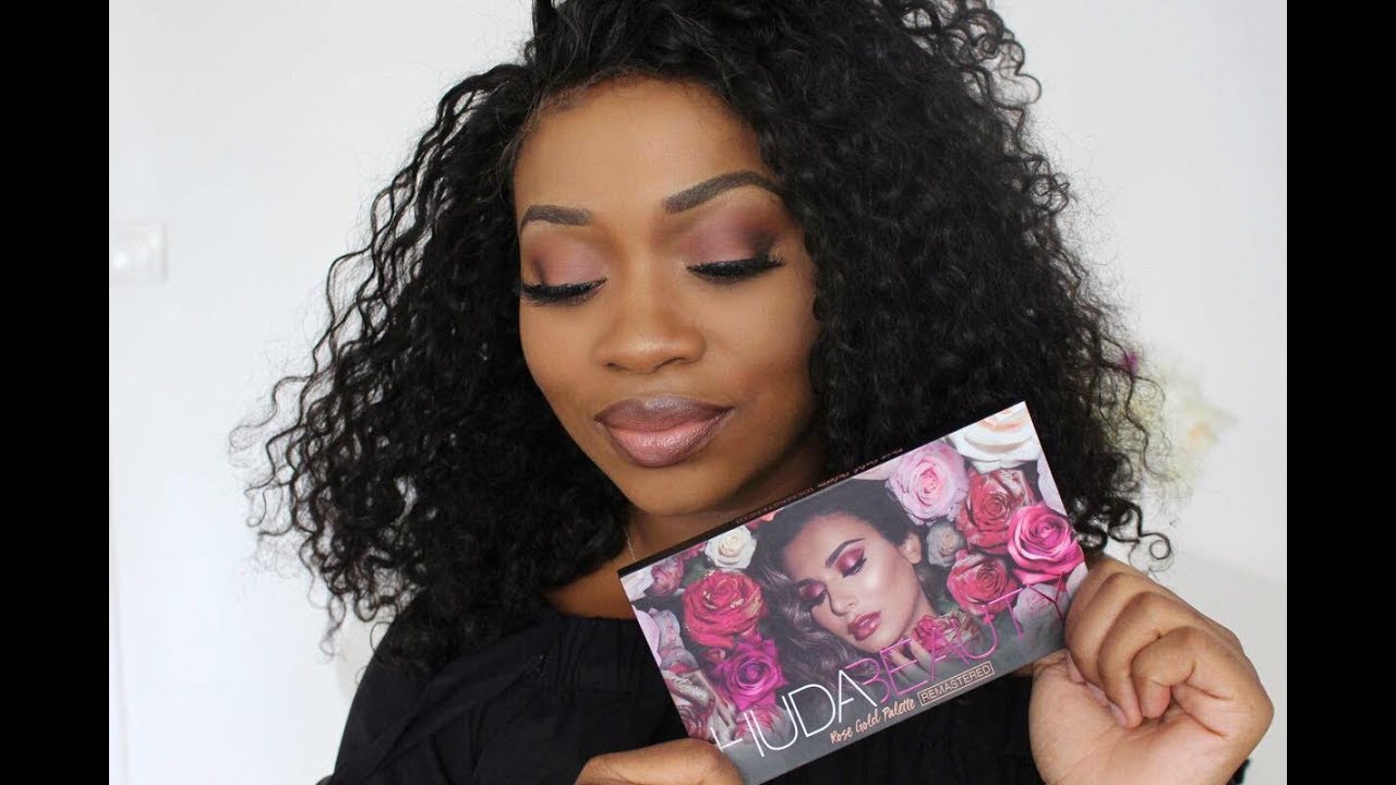 REVUE-TUTORIEL HUDA BEAUTY Rose Gold Palette REMASTERED