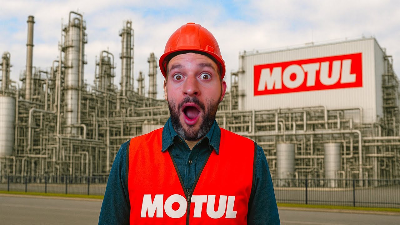 C’EST COMME ÇA QUE MOTUL FABRIQUE SON HUILE ! 🛢️