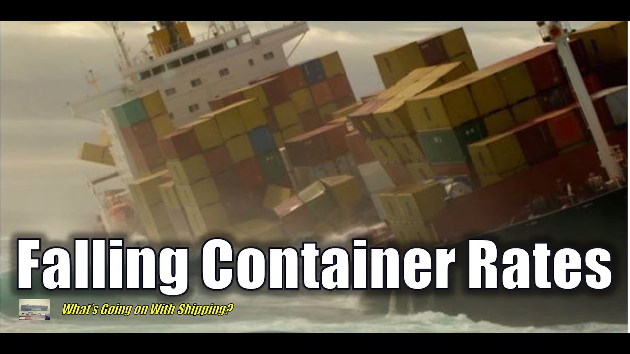 Falling Container Ship Rates | Long-Term vs Spot-Rates | Downturn in Import Volumes | Blank Sailings