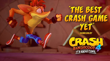 Crash Bandicoot™ 4: It’s About Time – New Platforms Launch Trailer