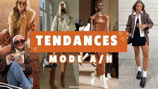 TENDANCES MODE AUTOMNE-HIVER 2023/2024