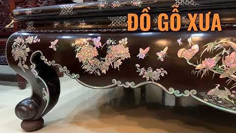 SẬP CẨN ỐC ĐỎ ĐẸP Kiểu Xưa | Đôn , Kệ | Tủ Rượu  | TRƯỜNG KỶ ĐẸP | BÀN GHẾ CỔ | SẬP GỤ TỦ CHÈ XƯA