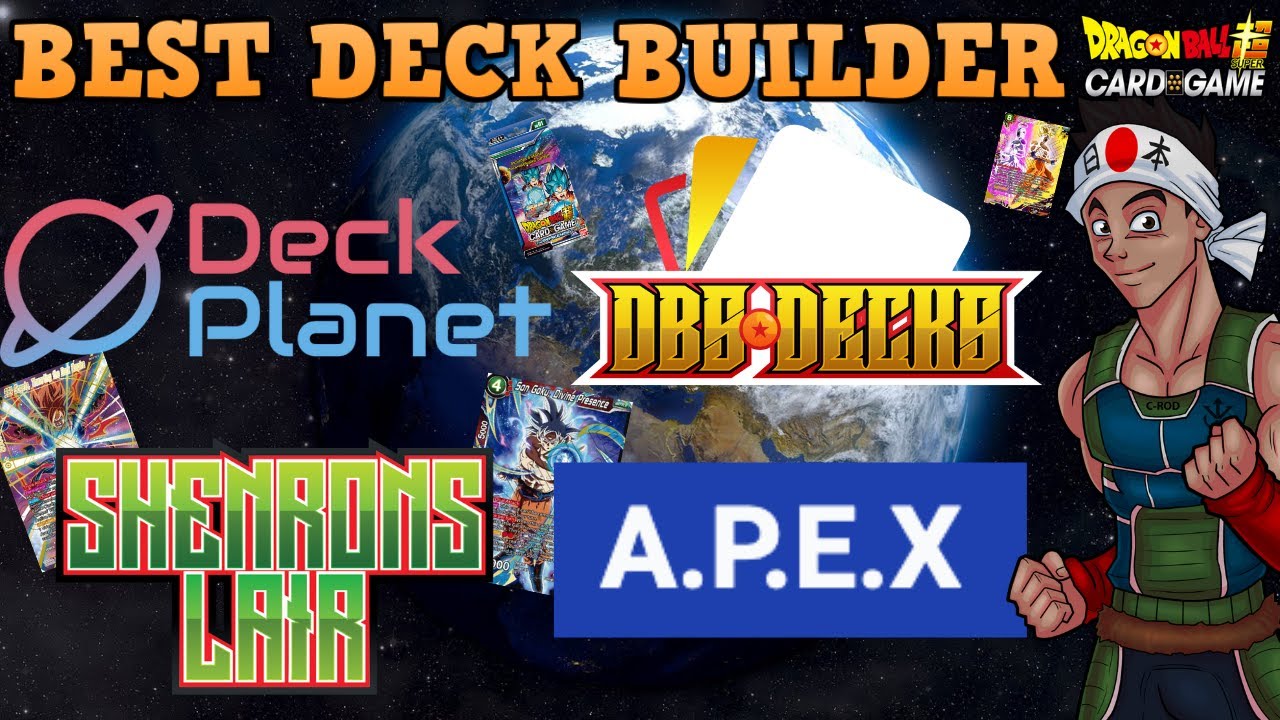 BEST ONLINE DECK BUILDER FOR DRAGON BALL SUPER CARD GAME YouTube