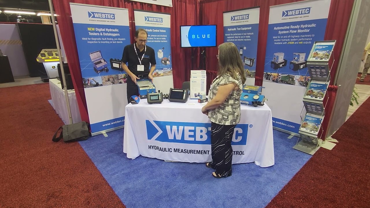 Webtec highlights its newest technologies for hydraulic maintenance and troubleshooting