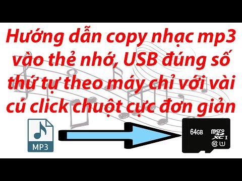 [quá dễ] Hướng dẫn chép nhạc cho máy Craven, BKK, Htterino đảm bảo đúng số thứ tự mới nhất 2021