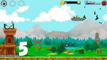 The Catapult 2 | Level 5 | Walkthrough (Andriod)