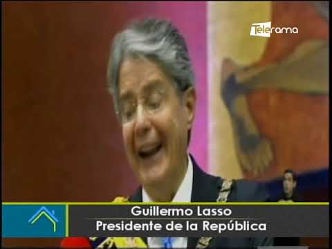 Guillermo Lasso posesionado como presidente de la república del Ecuador