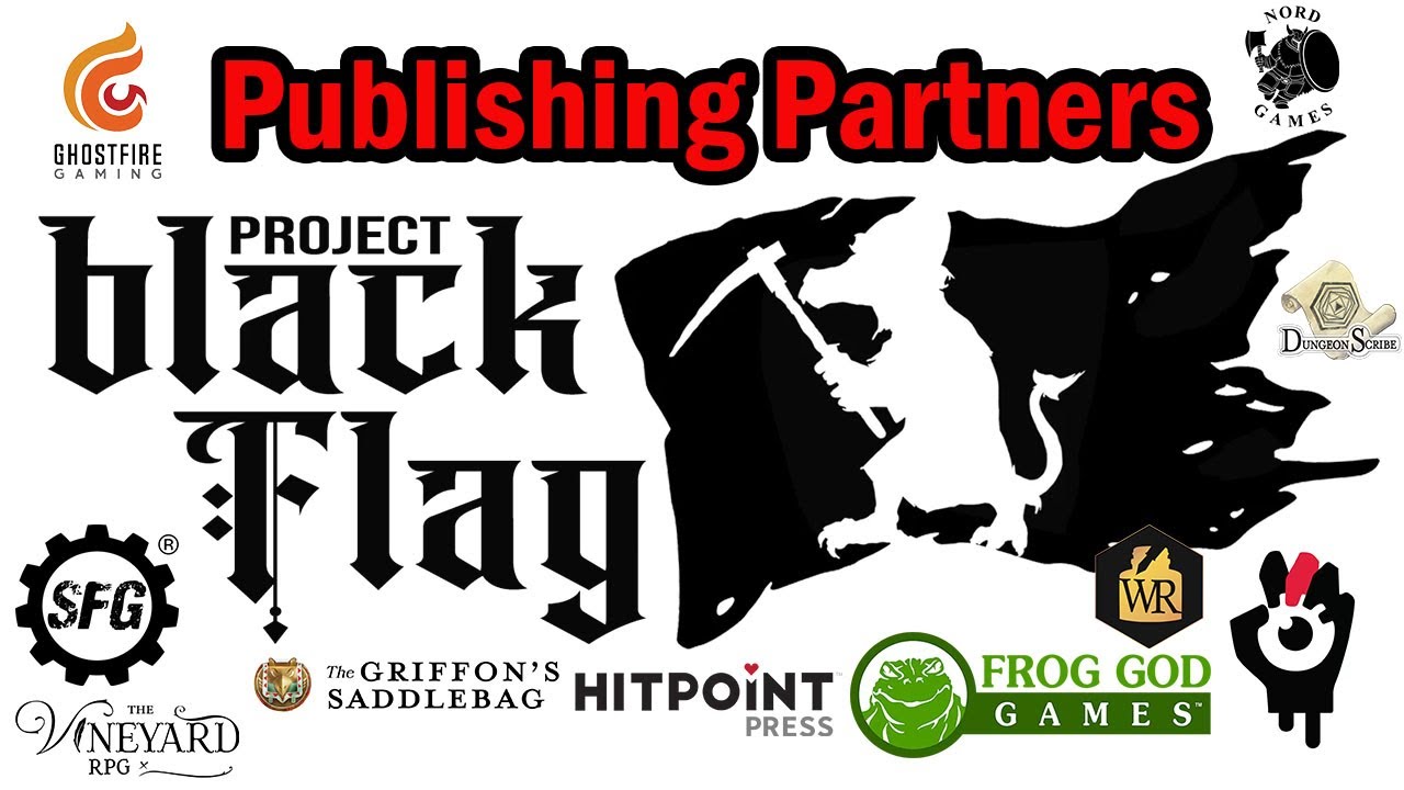 Black Flag Friday with GMToolbox - Publishing Partners!