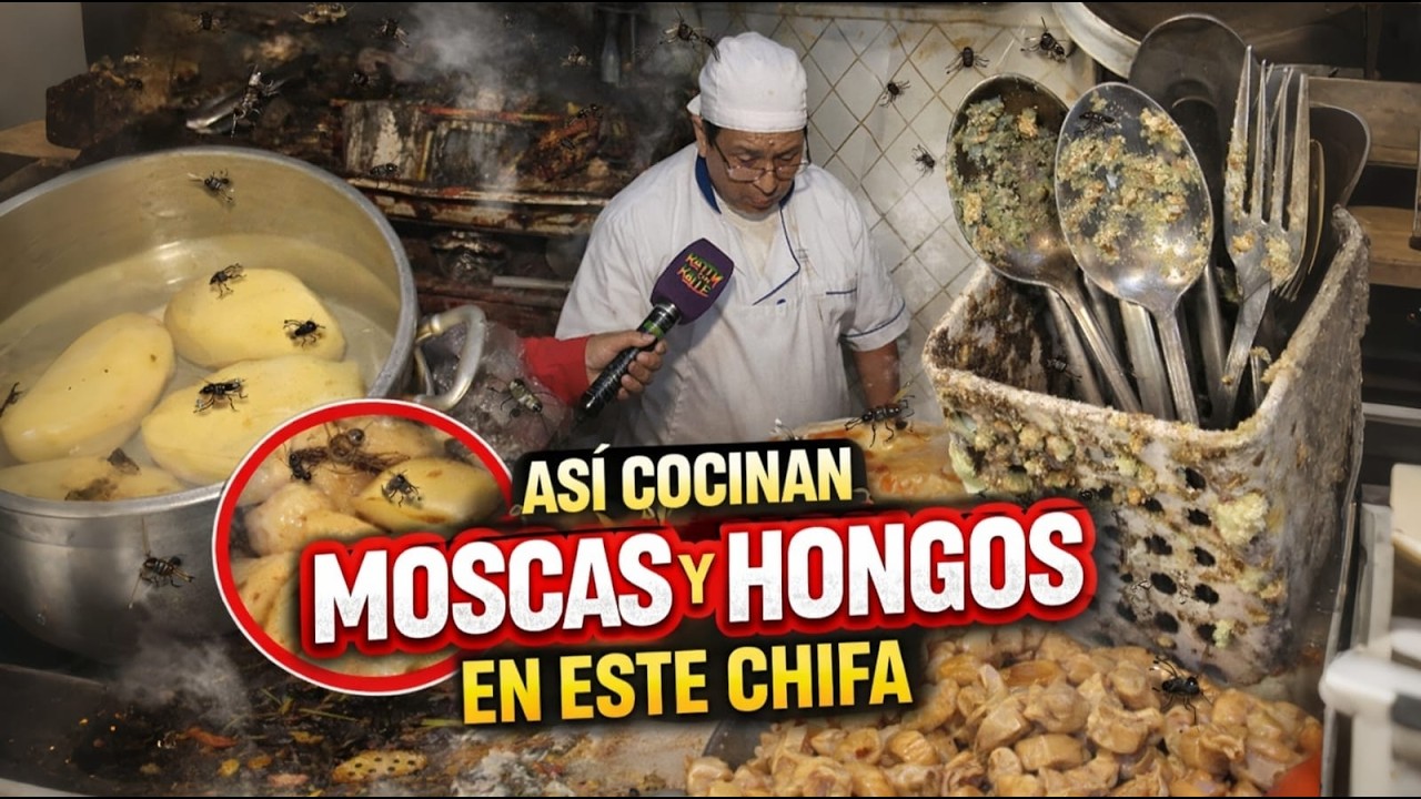 EN ESTE CHIFA TE COBRABAN LAS MOSCAS #INSALUBRE #pesadillaenlacocina #STREETFOOD #KATTYCONKALLE