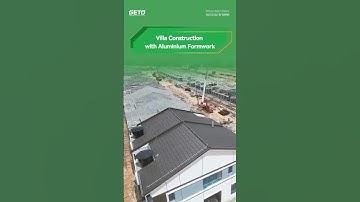 🏗 Cost-Effective Large-Scale Villa Construction with Aluminium Formwork! 💡