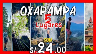 🔥 Oxapampa Peru 2023 🔥 5 Lugares turisticos con s/.24 SOLES‼️🏞️ Turismo en Lima y Pasco sin tours