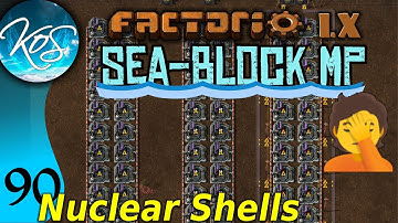Factorio Seablock 90 - TITANIUM & EXPLODY THINGS | MP with Mathias