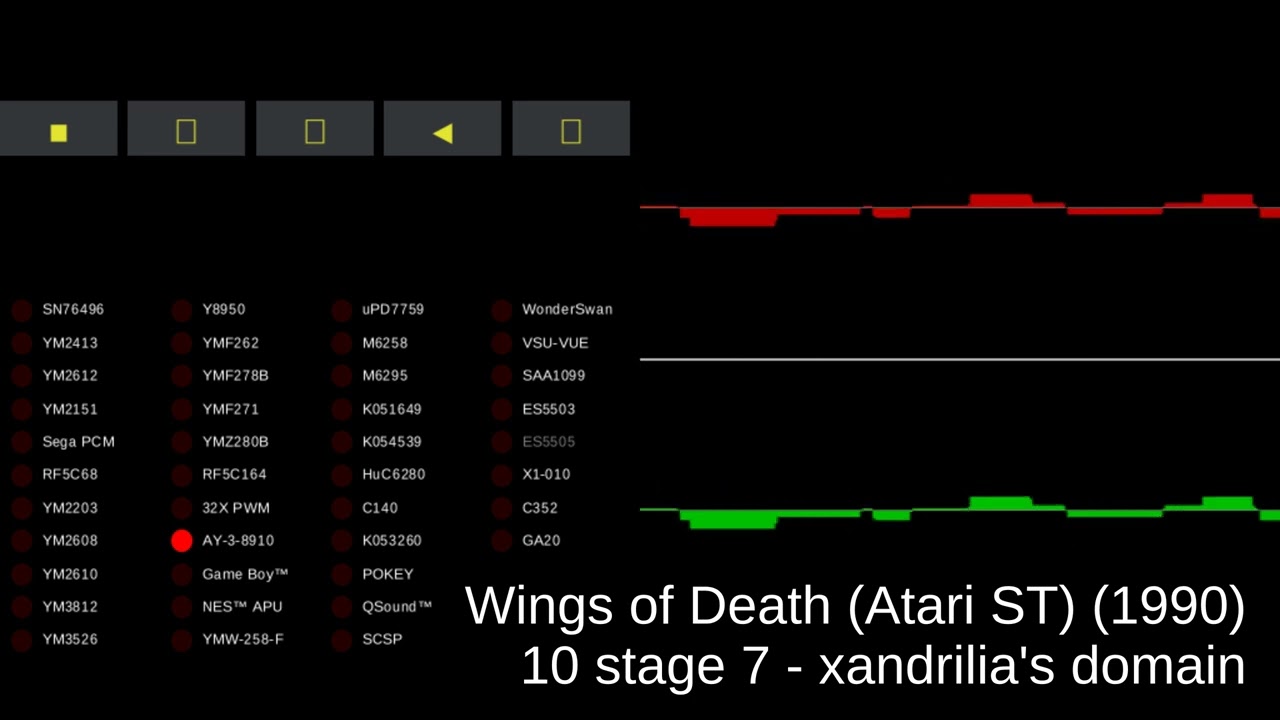 Wings of Death (Atari ST) - track 10 stage 7 - xandrilia's domain