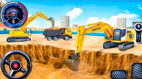 City construction simulator game comes with multiple game modes, including time trials and jcb play