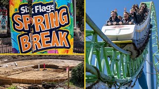 Shock Wave Celebrates 50 Million Riders, New Ride Construction, Spring Break | Six Flags Over Texas