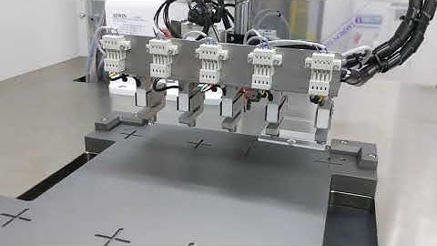 Automatic Inspection Machine_Elasticity Test  【普動】ODM機台：自動檢測機_檢測示意*彈力測試*