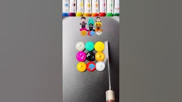 Squid Game mixing guess mixed color #satisfying #squidgame #squidgame2 #edit #shorts #colorfusiontv