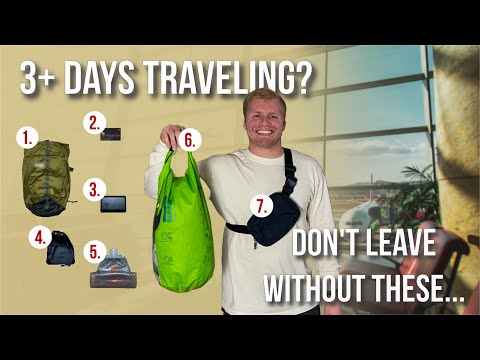 7 Travel Essentials You Need For Every LONG Trip!