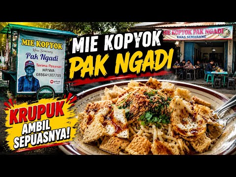 Pak Ngadi’s Semarang-Style Mie Kopyok | All-You-Can-Eat Crackers #culinary