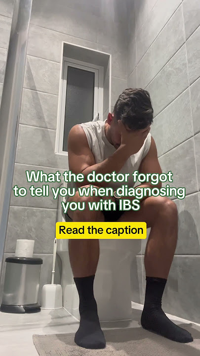 What The Doctor Forgot to Tell You When Diagnosing You With IBS👇
