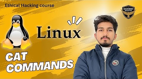 Linux cat commands ( part-3 ) #linux #commands #hackrootorg #linuxcommands